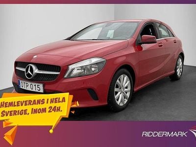 Röd Begagnad 2017 Mercedes A180 | 179 800 kr