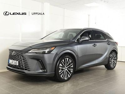 Gråmetallic Begagnad 2024 Lexus RX450h+ Executive Line SUV | 769 900 kr (Lite dyr)