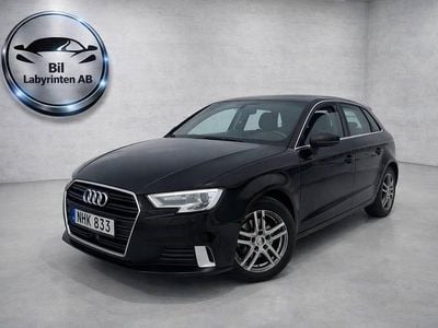 Svart Begagnad 2018 Audi A3 | 129 900 kr (Bra pris)