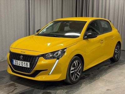 Begagnad Peugeot 208 Active 101 HK (74 kW) 2022 Gul Halvkombi