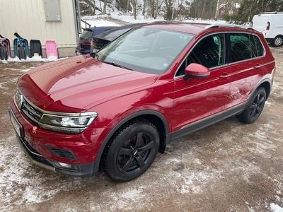 Begagnad VW Tiguan GT 190 HK (139 kW) 2018 Ruby red metallic SUV