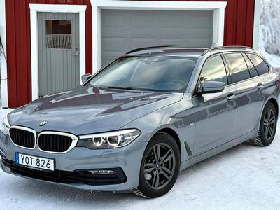 Begagnad BMW 520 Sport Line 190 HK (139 kW) 2018 Blå Kombi