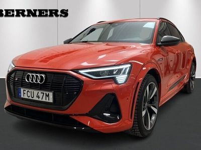 begagnad Audi e-tron e-tron quattroS Sportback quattro Bang olufsen Svart O 2021, Personbil