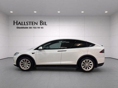 Vit Begagnad 2019 Tesla Model X SUV | 399 000 kr (Bra pris)