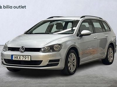 Begagnad VW Golf VII 122 HK (89 kW) 2014 Silver Kombi