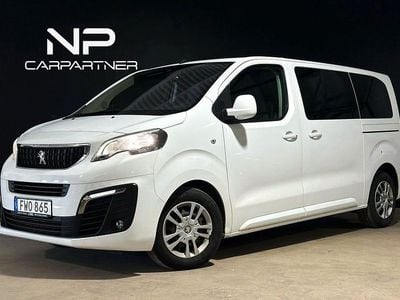 Vit Begagnad 2017 Peugeot Traveller Minibuss | 169 900 kr