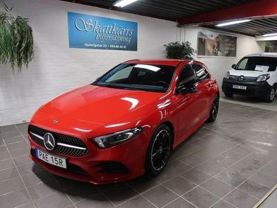 Begagnad Mercedes A200 Sport 163 HK (119 kW) 2019 Röd Halvkombi