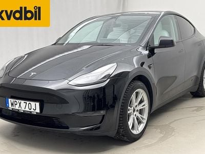 Begagnad Tesla Model Y Long Range AWD 378 kW (514 HK) 2021 Svart SUV