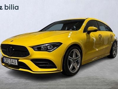 Gul Begagnad 2019 Mercedes CLA200 Shooting Brake AMG Kombi | 284 900 kr (Bra pris)