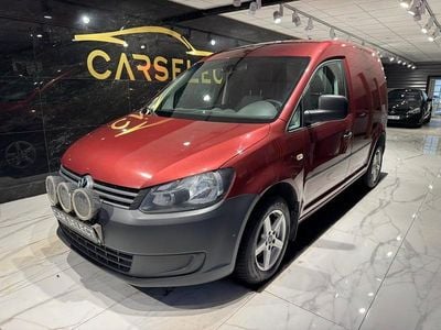 Röd Begagnad 2012 VW Caddy Minibuss | 59 900 kr (Marknadspris)