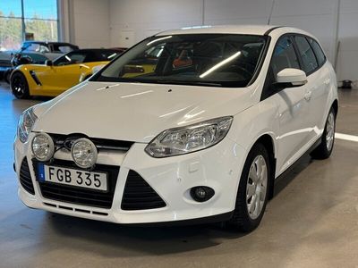 begagnad Ford Focus Kombi 1.6 EcoBoost Flexifuel KAMREM BYTT S&V HJUL 2014, Kombi