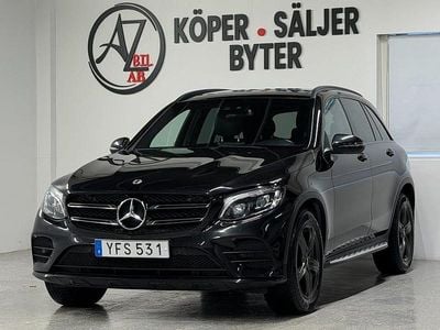 Begagnad Mercedes GLC220 170 HK (125 kW) 2018 Svart SUV