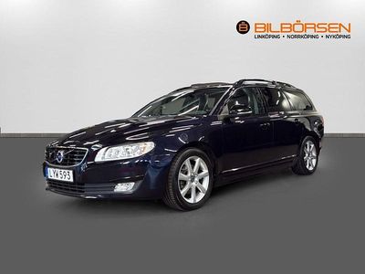 Begagnad Volvo V70 Momentum 190 HK (139 kW) 2015 Blåmetallic Kombi
