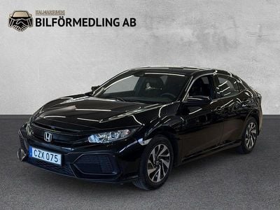 Begagnad Honda Civic Comfort 126 HK (92 kW) 2018 Svart Halvkombi