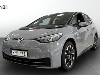 Begagnad VW ID.3 Pro Performance 150 kW (204 HK) 2022 Grå Halvkombi