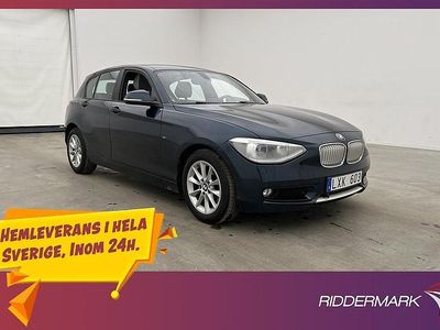 Begagnad BMW 118 143 HK (105 kW) 2011 Blå Halvkombi