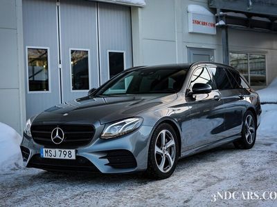 begagnad Mercedes E220 T d 9G EU6 AMG NIGHT PREMIUM WIDESCREEN!