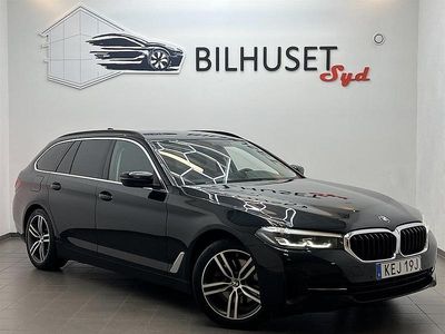 Begagnad BMW 520 191 HK (140 kW) 2020 Svart Kombi
