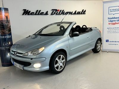 begagnad Peugeot 206 CC 1.6 Nybesiktad Elcabriolet Fint exemplar