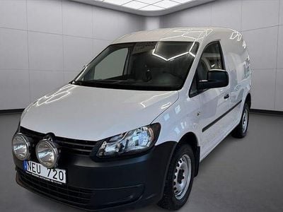 Vit Begagnad 2013 VW Caddy Minibuss | 139 000 kr