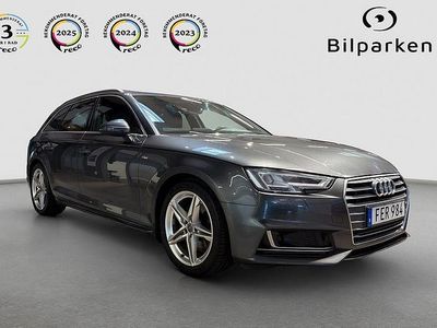 Grå Begagnad 2017 Audi A4 S-Line Kombi | 249 990 kr (Lite dyr)