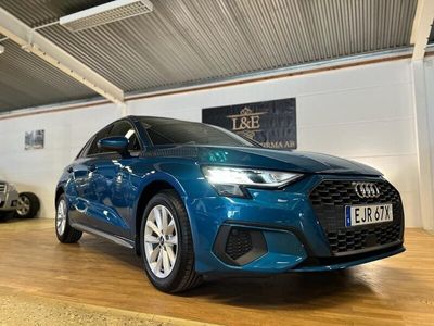 begagnad Audi A3 Sportback 35TFSI E6 150hk *UNIK* 1ÅRSGARANTI VÄRMARE