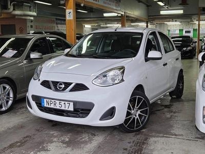 Vit Begagnad 2014 Nissan Micra Halvkombi | 79 999 kr (Dyr)