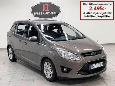 Begagnad Ford C-MAX 125 HK (91 kW) 2013 Brun Minibuss