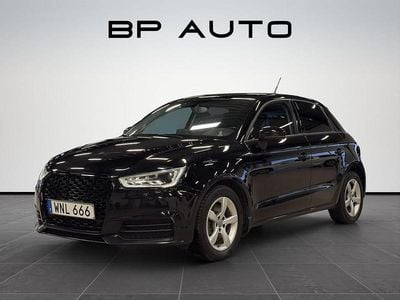 Begagnad Audi A1 Sportback 125 HK (91 kW) 2018 Svart Halvkombi
