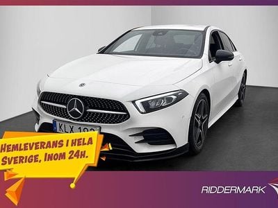 Vit Begagnad 2021 Mercedes A200 AMG Sedan | 279 900 kr (Marknadspris)