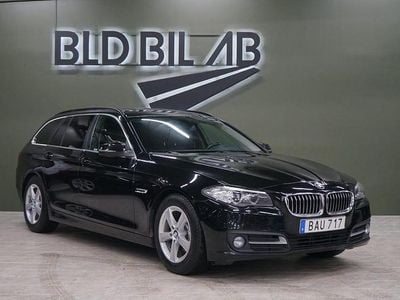 Svart Begagnad 2017 BMW 520 Kombi | 149 900 kr (Bra pris)