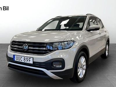 Grå Begagnad 2022 VW T-Cross SUV | 189 900 kr (Marknadspris)