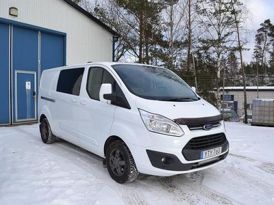 Begagnad Ford Transit Custom Limited 170 HK (125 kW) 2018 Vit