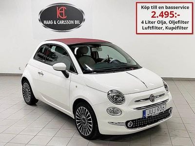 Vit Begagnad 2016 Fiat 500C Cab | 119 000 kr (Lite dyr)