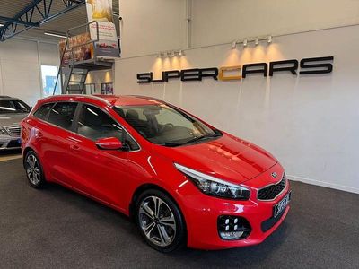 Begagnad Kia Ceed Sportswagon GT-Line 136 HK (100 kW) 2016 Röd Kombi