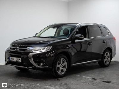 Svart Begagnad 2017 Mitsubishi Outlander P-HEV SUV | 154 900 kr (Dyr)