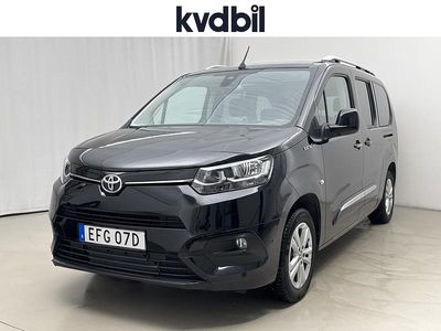 Svart Begagnad 2022 Toyota Proace Verso City Kombi | 345 000 kr