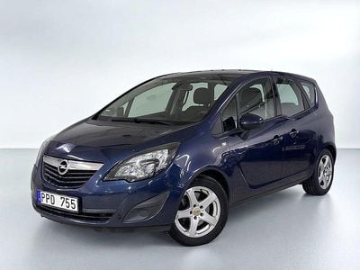 Begagnad Opel Meriva Enjoy 140 HK (102 kW) 2013 Blå Minibuss