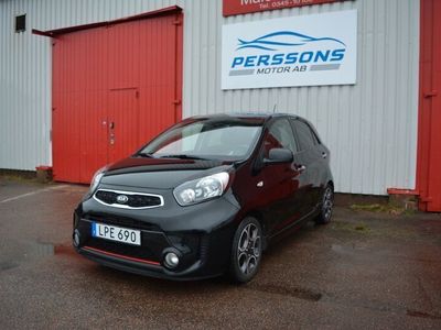 begagnad Kia Picanto 5-dörrar 1.0 MPI GLS Euro 6 / SoV-Hjul / Nybes