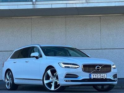 Vit Begagnad 2018 Volvo V90 Inscription Kombi | 239 900 kr (Lite dyr)