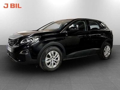 Begagnad Peugeot 3008 Active 131 HK (96 kW) 2019 Svart SUV