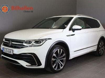 Begagnad VW Tiguan Allspace R-line 200 HK (147 kW) 2021 Vit SUV