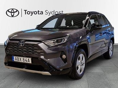 Begagnad Toyota RAV4 Hybrid Style 220 HK (161 kW) 2019 Grå SUV