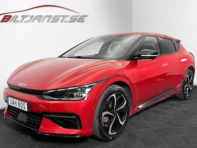 Röd Begagnad 2022 Kia EV6 GT-Line SUV | 419 900 kr (Marknadspris)