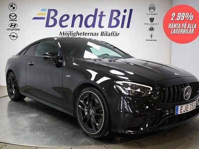 Begagnad Mercedes E53 AMG AMG 435 HK (319 kW) 2022 Svart Sportkupé