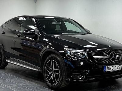 Begagnad Mercedes GLC250 AMG line 204 HK (150 kW) 2017 Svart Sportkupé