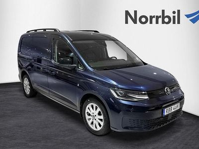 Starlight blue metallic Begagnad 2022 VW Caddy Maxi Minibuss | 259 000 kr (Marknadspris)