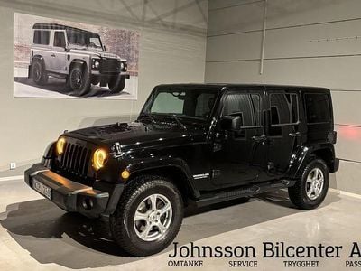 Svart Begagnad 2012 Jeep Wrangler Unlimited SUV | 314 900 kr (Marknadspris)