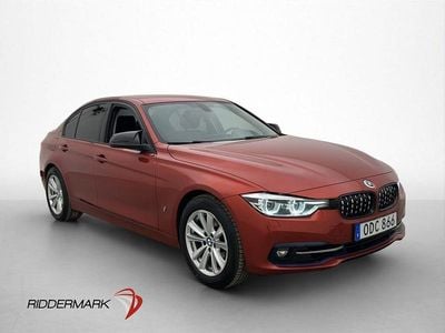 Begagnad BMW 330 Sport Line 252 HK (185 kW) 2018 Orange Sedan