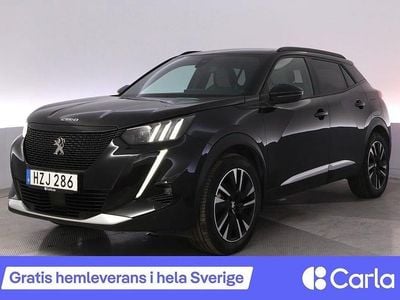 Svart Begagnad 2021 Peugeot e-2008 GT SUV | 204 900 kr (Lite dyr)